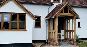 New Entrance & Chimeny restoration